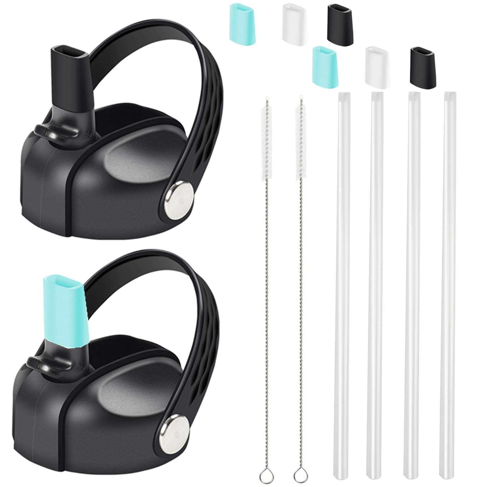 Straw Lids for HydroFlask Wide Mouth(2.28 in) 12 16 18 20 32 40 Ounce